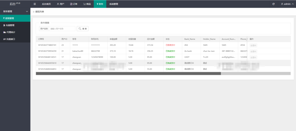 2024全新多语言海外抢单刷单系统源码 订单自动匹配 支持分组 代理后台插图5