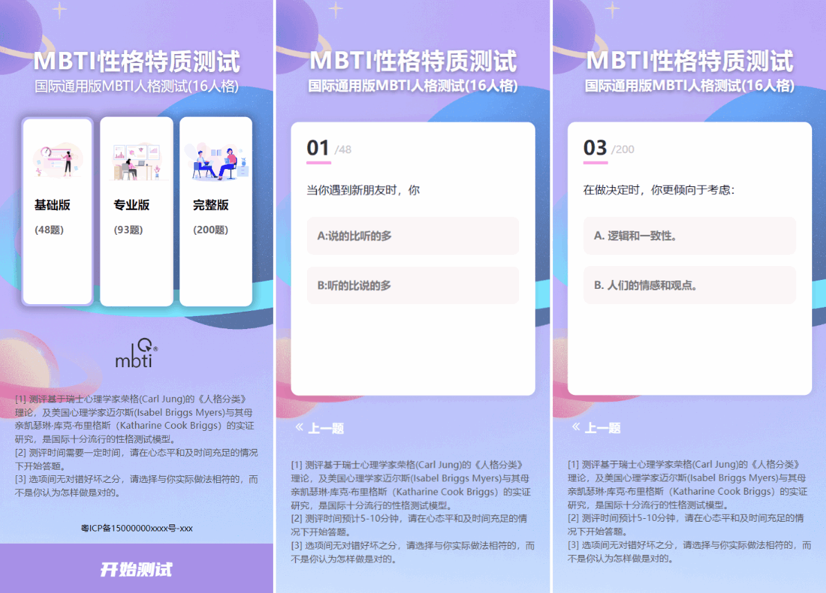 MBTI十六型人格职业性格测试完整版插图2