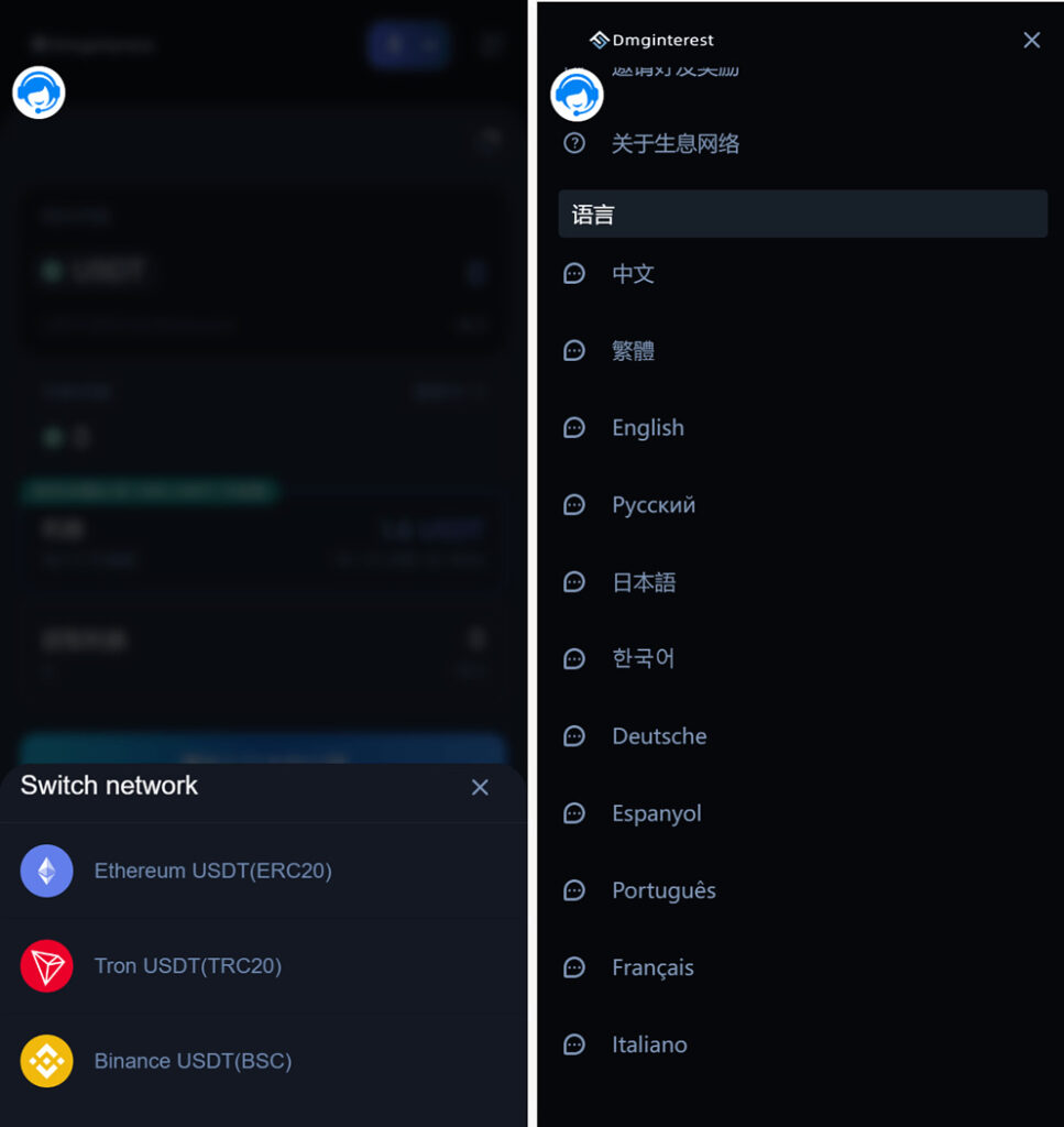 3链（TRC ERC BSC）授权持币生息源码插图1