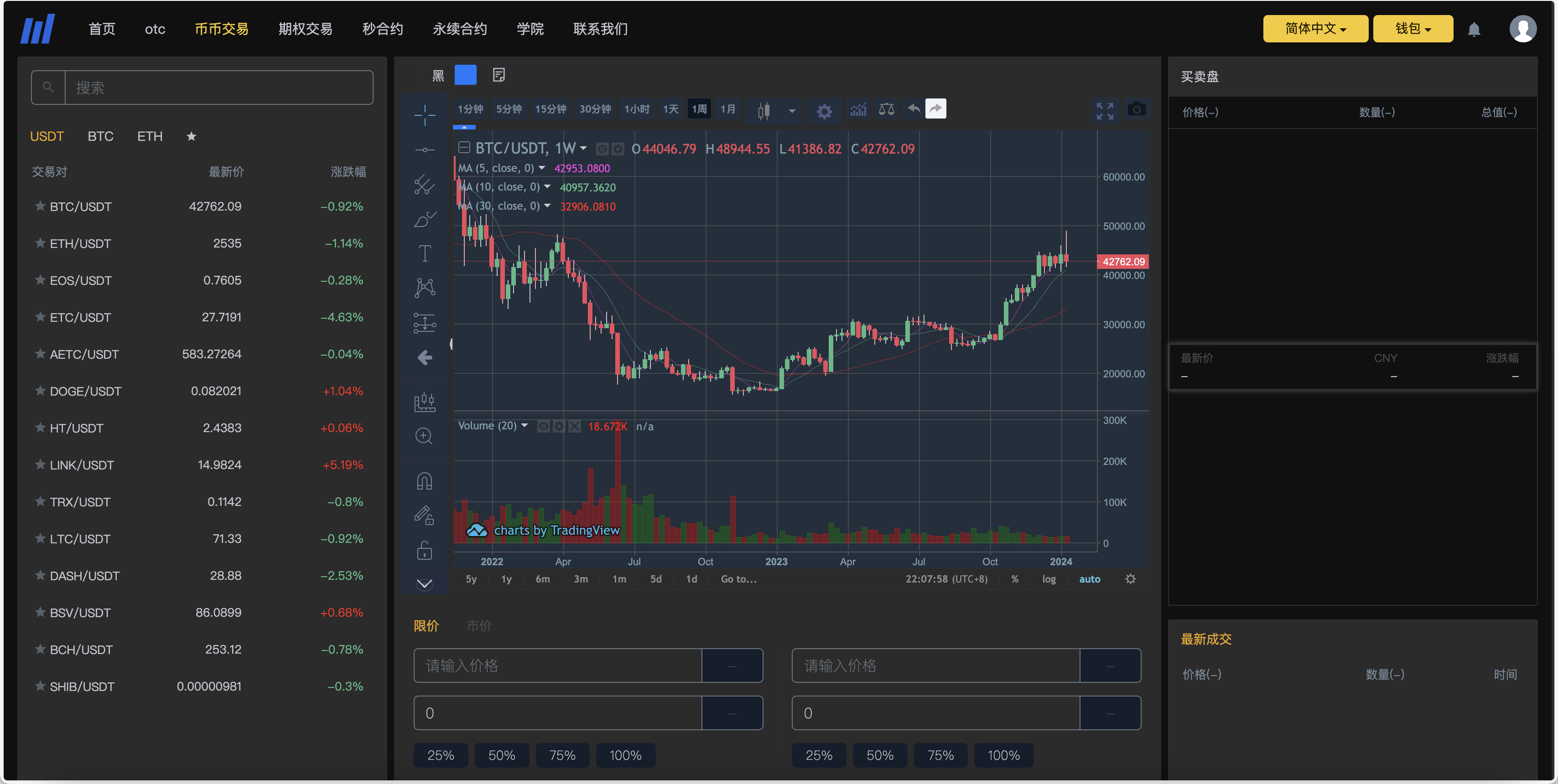 BitWell多语言交易所/15国语言交易所/OTC+永续合约+币币交易+申购+风控+期权交易+秒合约交易+矿机+代理渠道商插图10