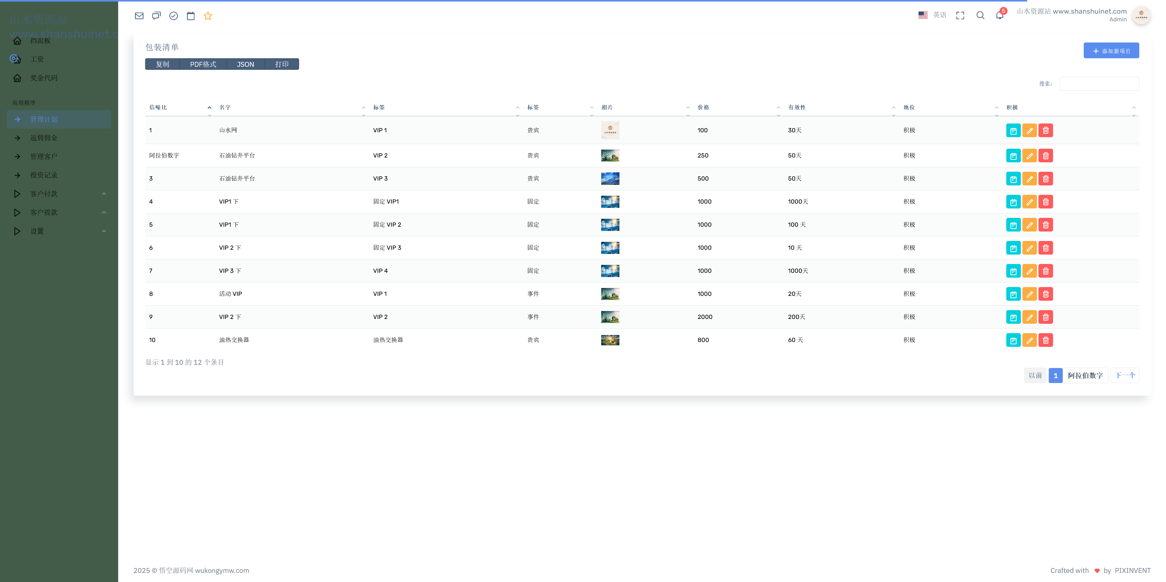 3D Holovision海外能源产品投资理财源码+搭建教程插图6