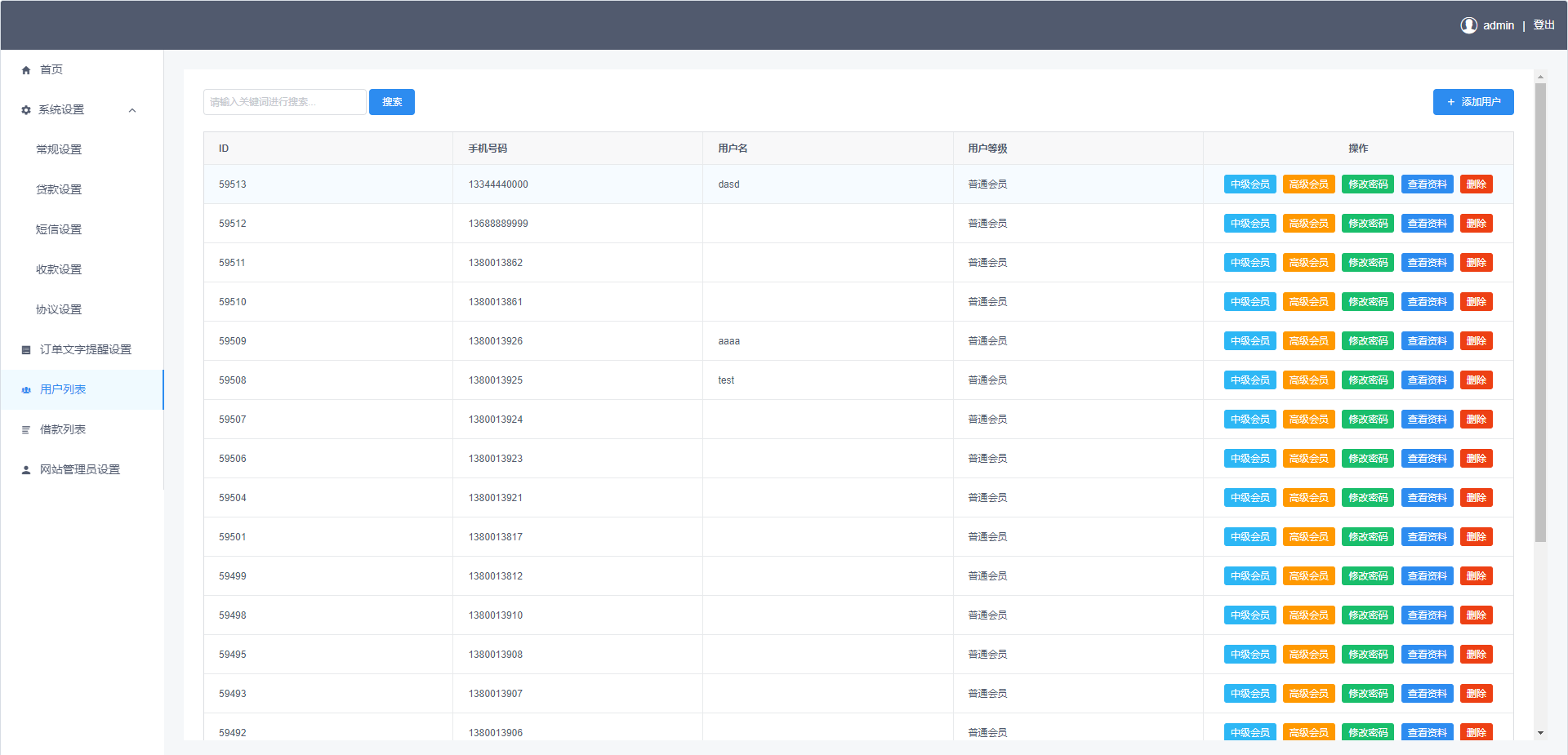 多语言海外小额贷款系统/vue全开源海外贷款源码插图7