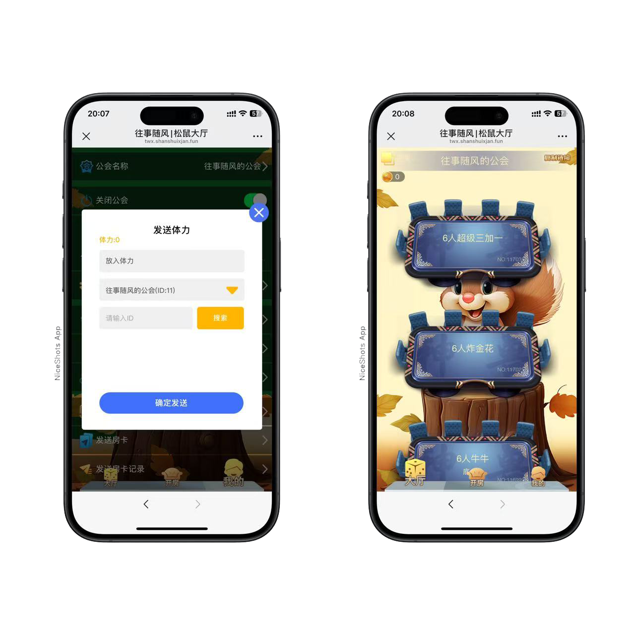 h5棋牌长链接免存储桶松鼠积分房卡大厅+视频文字双教程插图1