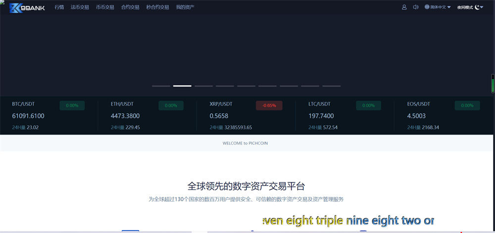 新UI币币交易所合约|合约交易|二开bbank插图3
