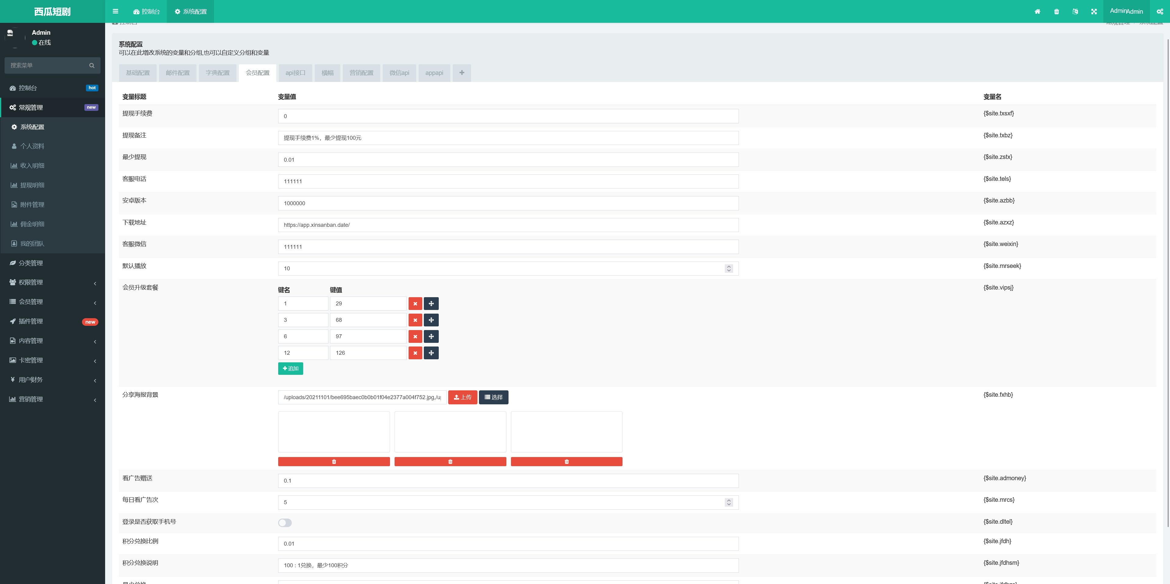2025最新短剧小剧场程序/前端纯源码/易码支付对接/可打包双端APP+搭建教程插图9