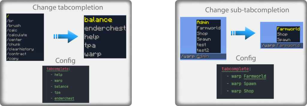 ✔️ 插件隐藏专业版 |确定哪些命令是可执行的和可见的|龙头，蹦极和速度 ✔️ 2.10.2插图1