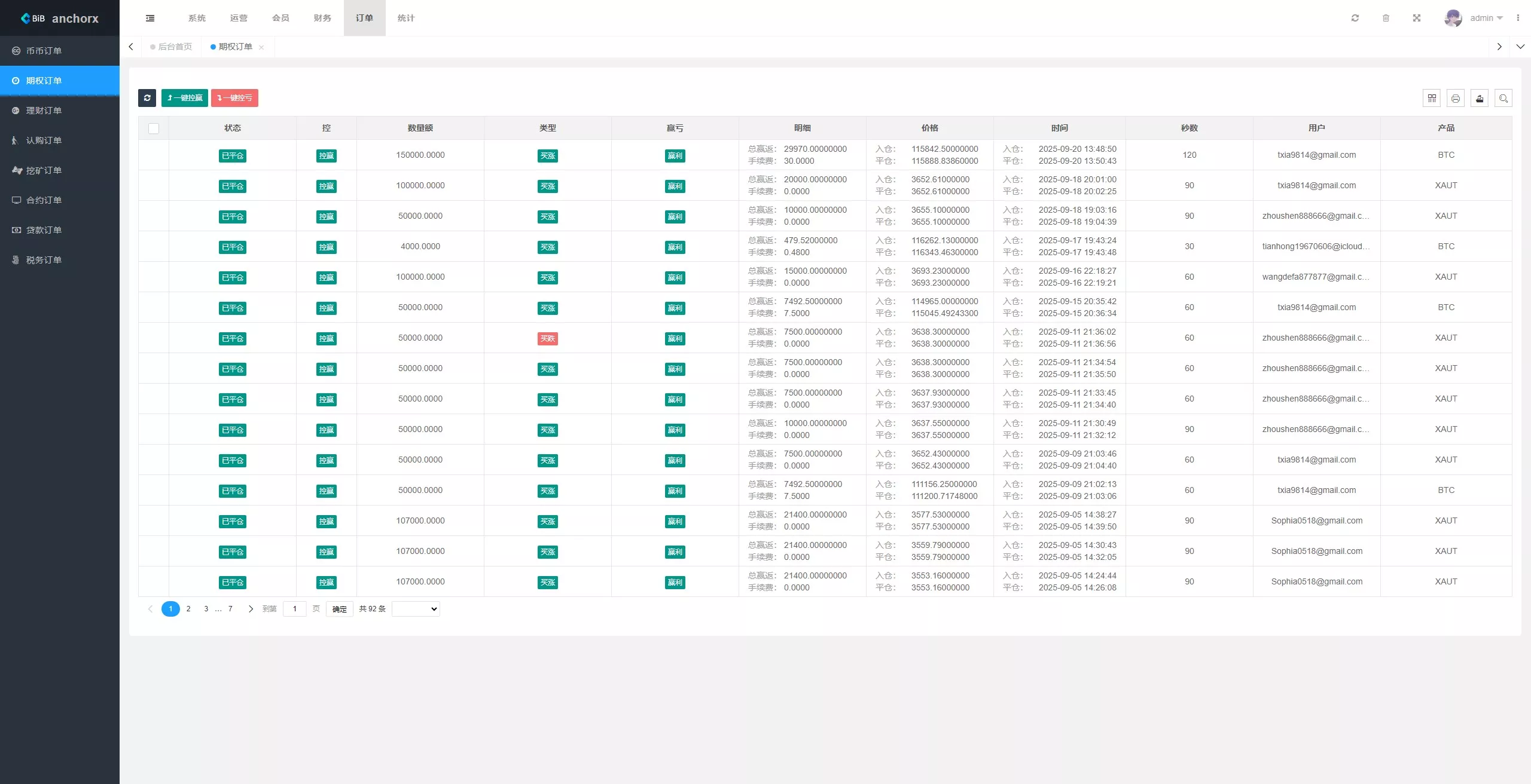【AnchorX交易所】多语言交易所+币币交易+期权合约+永续合约+新币申购+矿机理财+C2C+前端UNIAPP插图20
