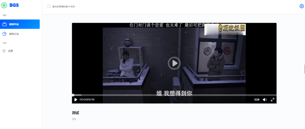 BGS本地局域网视频系统源码-各种盘口搭建,软件开发,维护,定制