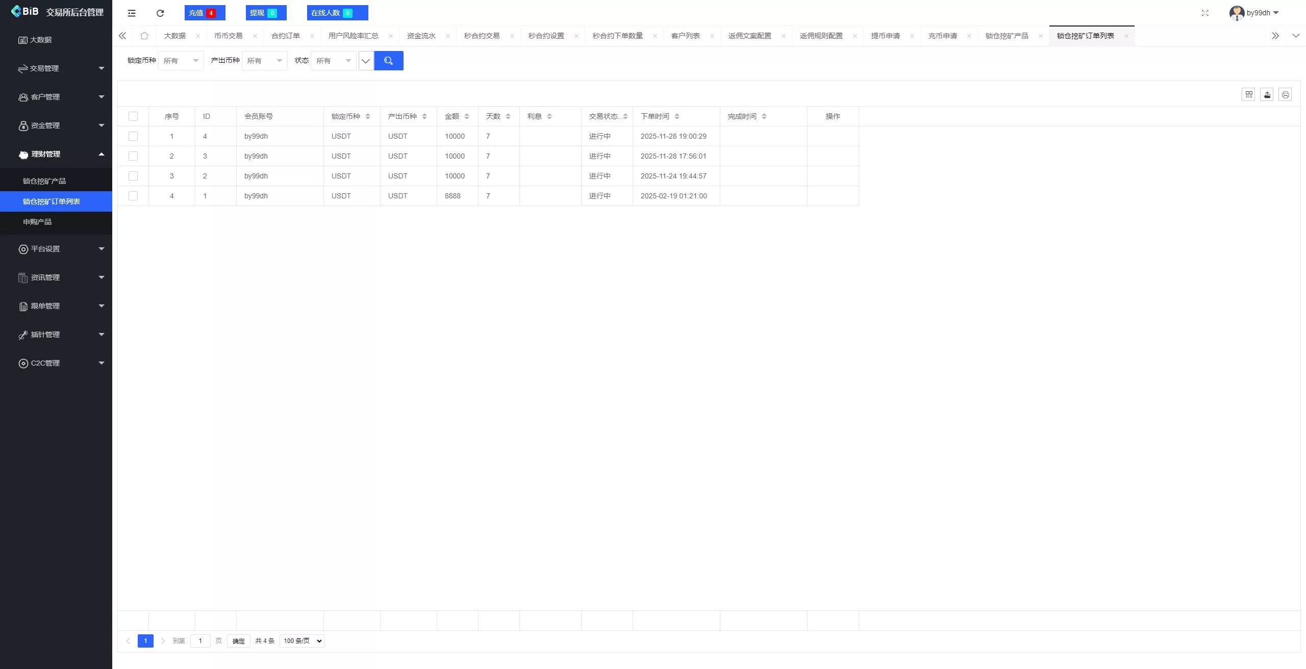 【新增dapp登陆】跟单交易所+C2C+现货+杠杆合约+期权秒合约+挖矿理财+申购+插针+交易所源码插图29