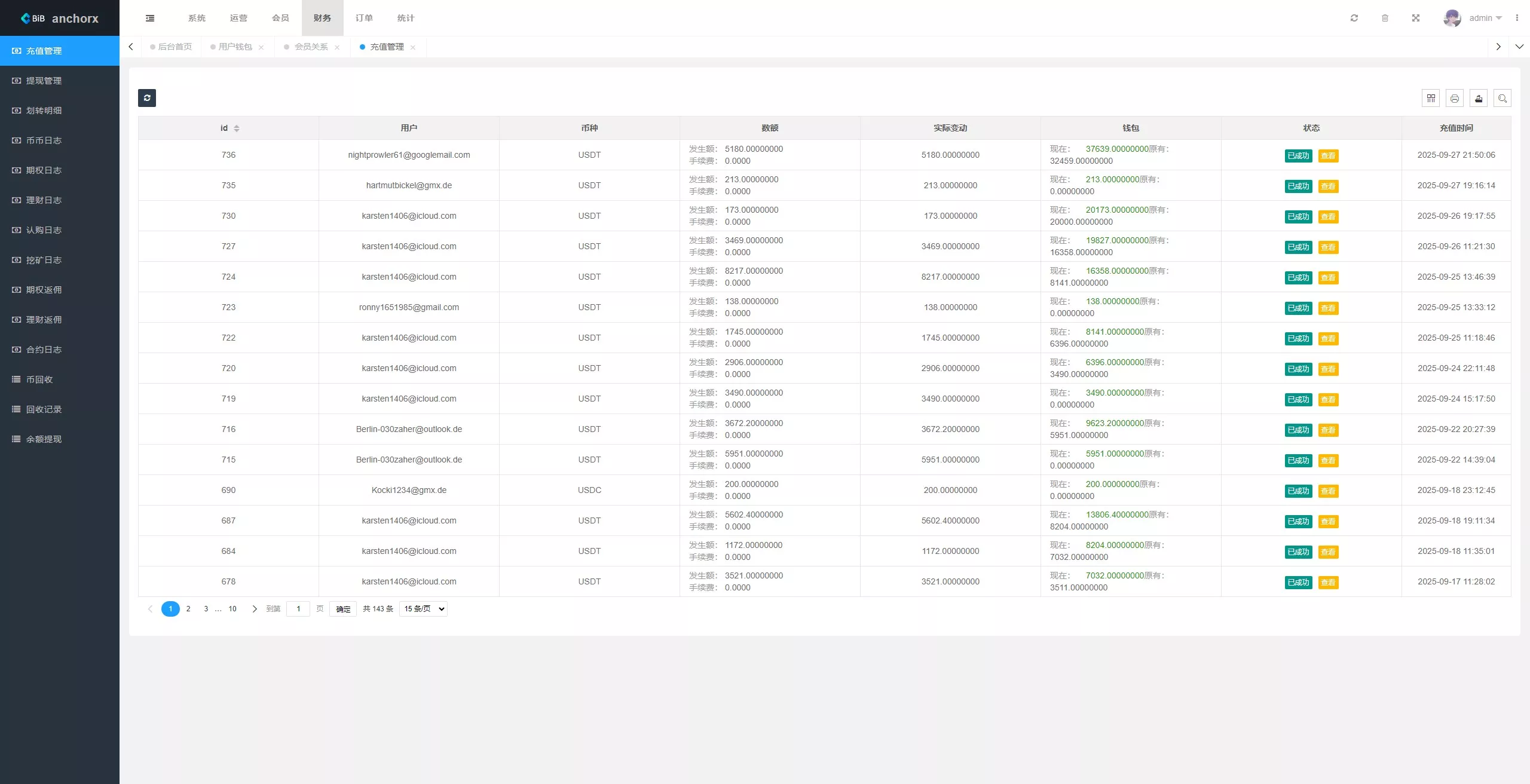【AnchorX交易所】多语言交易所+币币交易+期权合约+永续合约+新币申购+矿机理财+C2C+前端UNIAPP插图18
