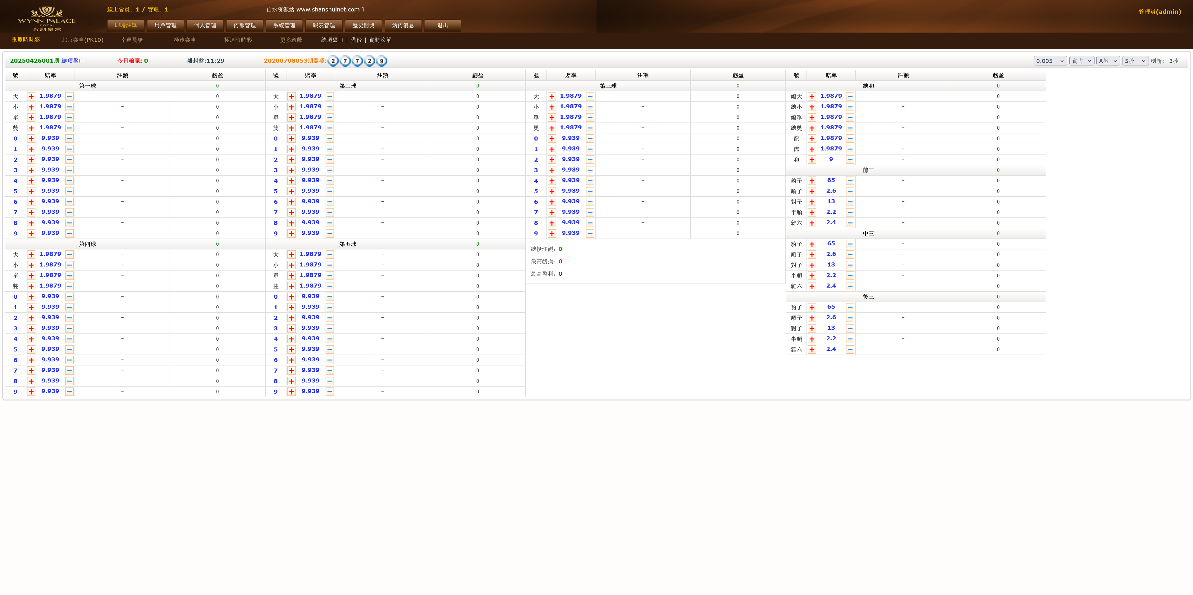 修复版永利皇宫OA现金信用盘源码/前端html+后端php+搭建教程插图4