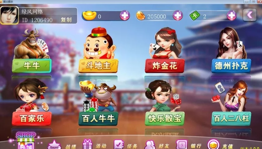 傲玩至尊/中富棋牌/带文字搭建教程插图2