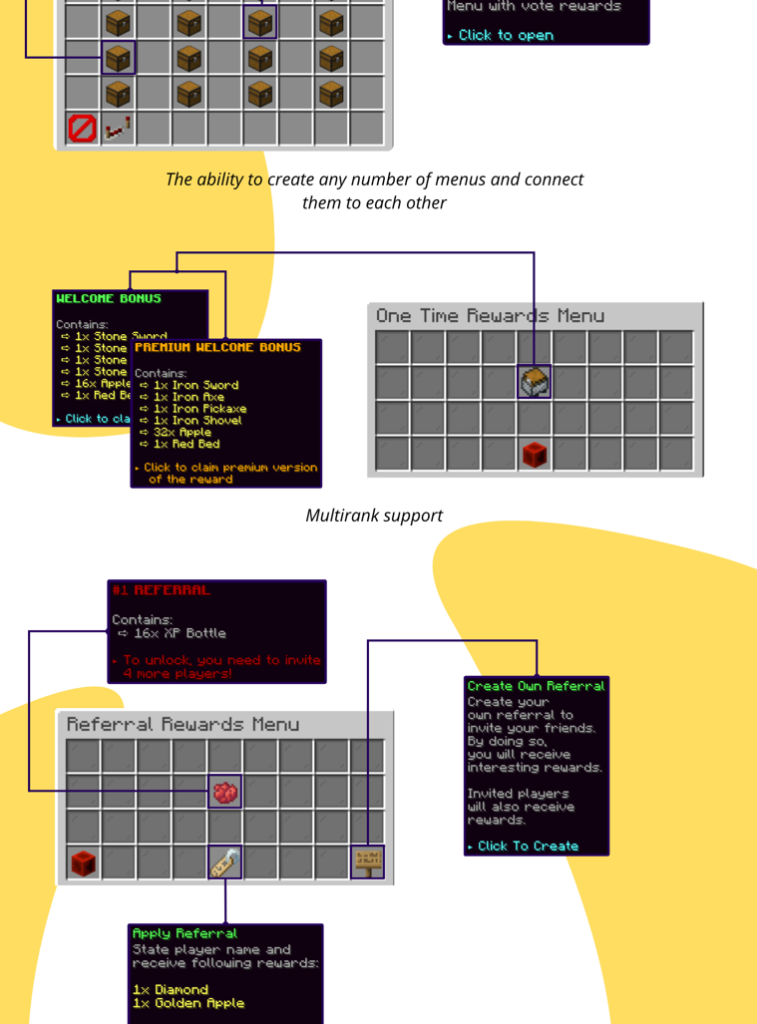 ⚡ 终极奖励 |18+ 奖励类型 [1.8 – 1.21] 2.0.0-ALPHA6插图9