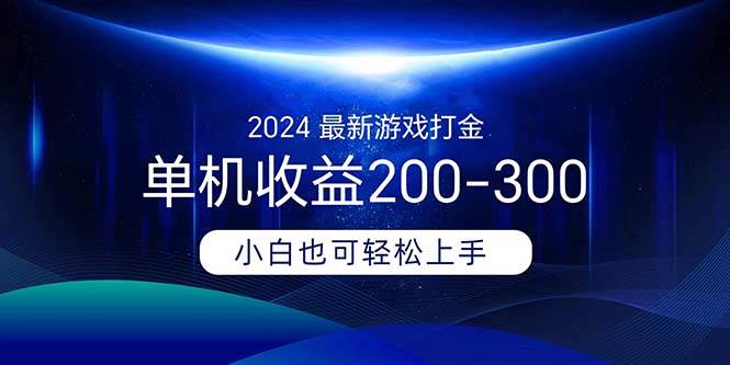2024最新游戏打金单机收益200-300-各种盘口搭建,软件开发,维护,定制