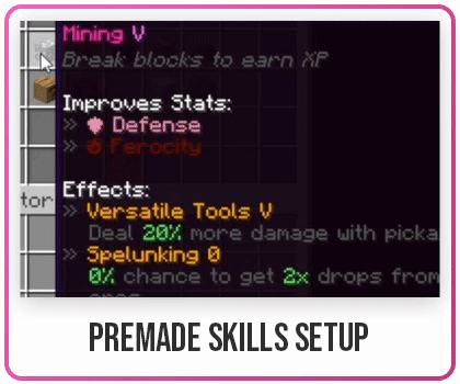 EcoSkills ⭕ 令人上瘾的 MMORPG 技能✅创建技能、统计数据、效果、法力✨即插即用 3.54.0插图4