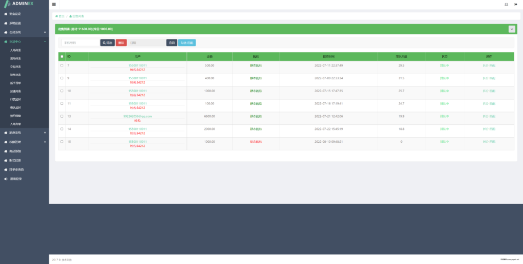 usdt排单系统源码/多语言usdt交易市场源码/usdt理财系统源码插图2