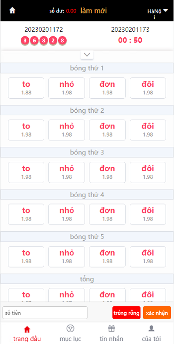 大富改版,越南团队时时彩源码,越南语彩票,一切正常插图1