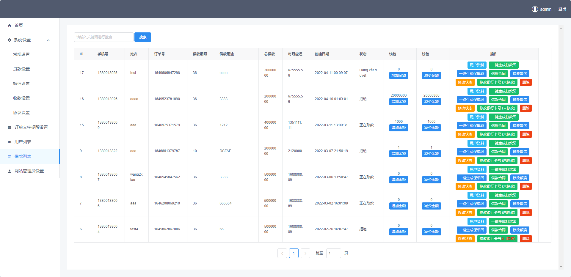 多语言海外小额贷款系统/vue全开源海外贷款源码插图8
