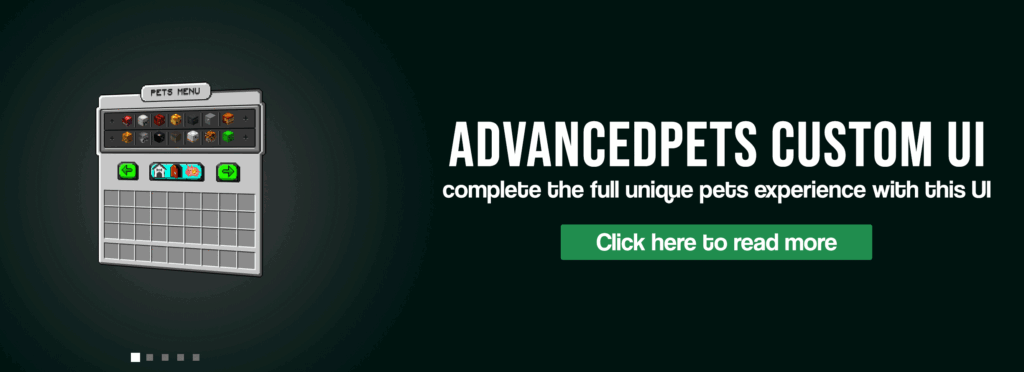 1.17 – 1.20.6 ⭕ AdvancedPets ⭐ 16+ 动画自定义宠物插件 ⭐ 原版和自定义宠物 ✅ 2.9.14插图12