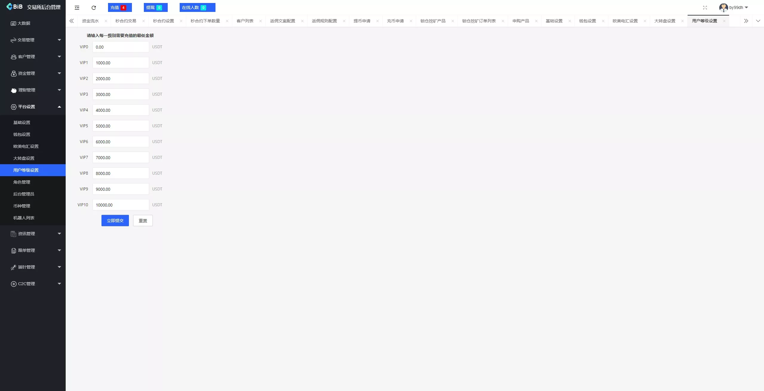 【新增dapp登陆】跟单交易所+C2C+现货+杠杆合约+期权秒合约+挖矿理财+申购+插针+交易所源码插图38