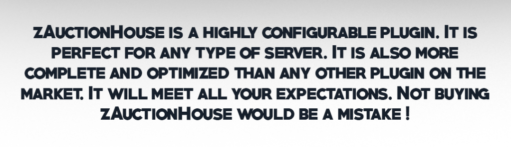 [1.8-1.20] zAuctionHouse – +2000 台服务器！3.2.2.0插图2