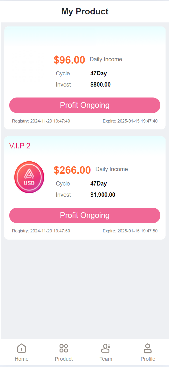 海外USD虚拟币产品共享投资理财系统+搭建教程插图11