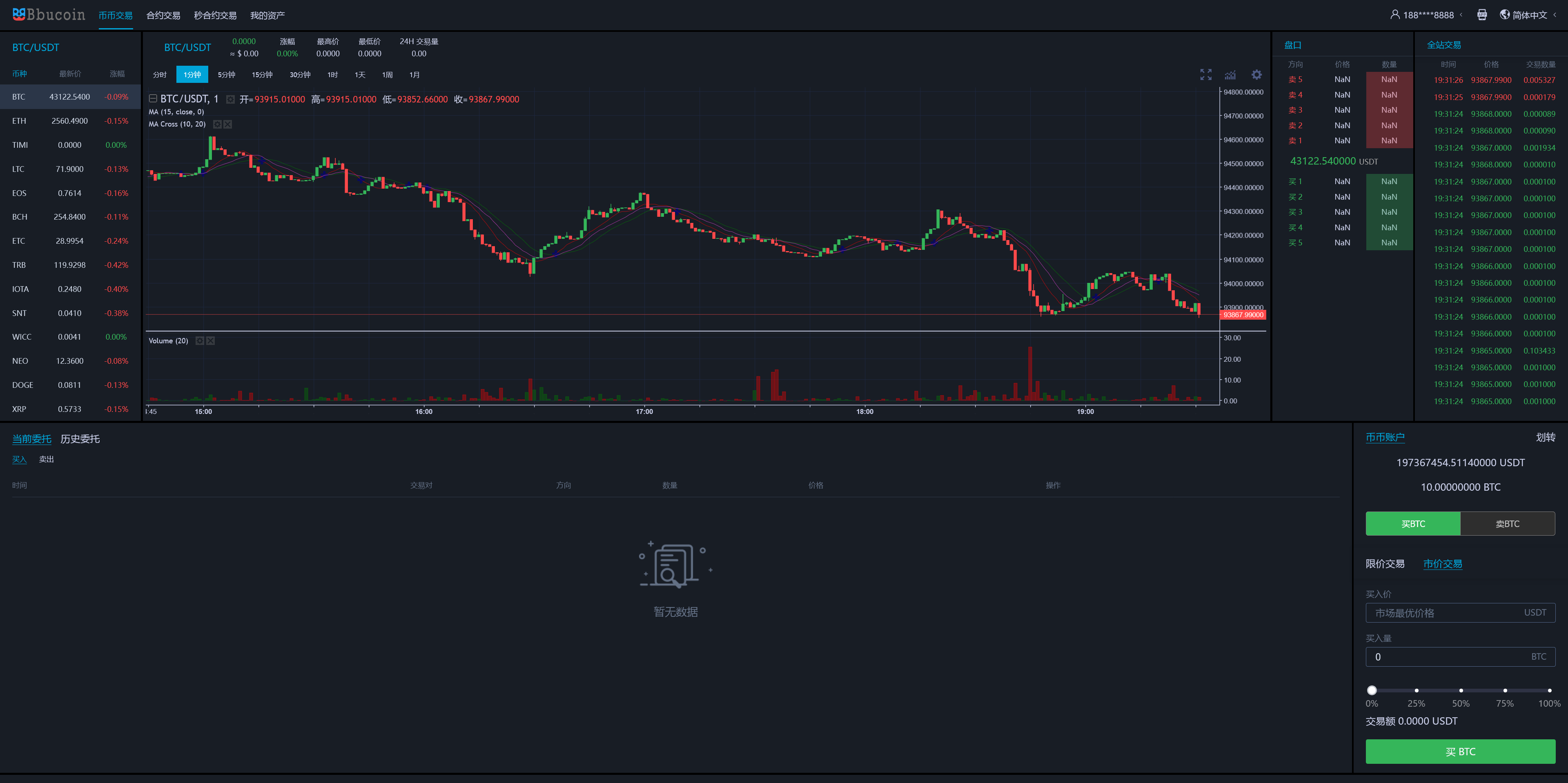 BBuCoin多语言交易所/币币交易+期权交易+秒合约交易+合约交易+机器人+平台币发行+行情控制+行情k线预设+跟投分析+完整教程插图18