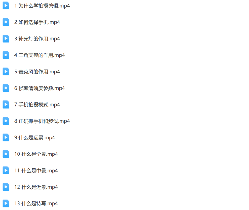 手机从0基础到精通拍摄手法插图1