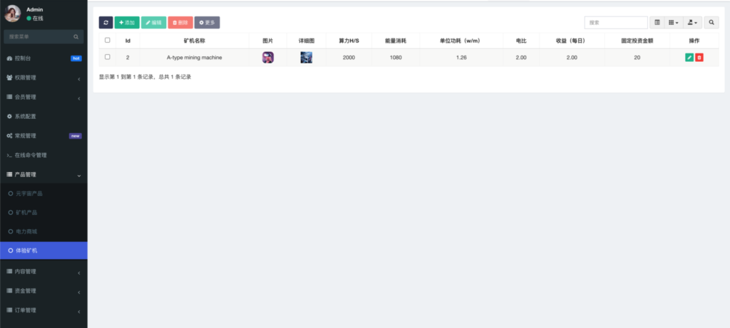 元宇宙区块数字系统系统源码/元宇宙云矿机源码插图7