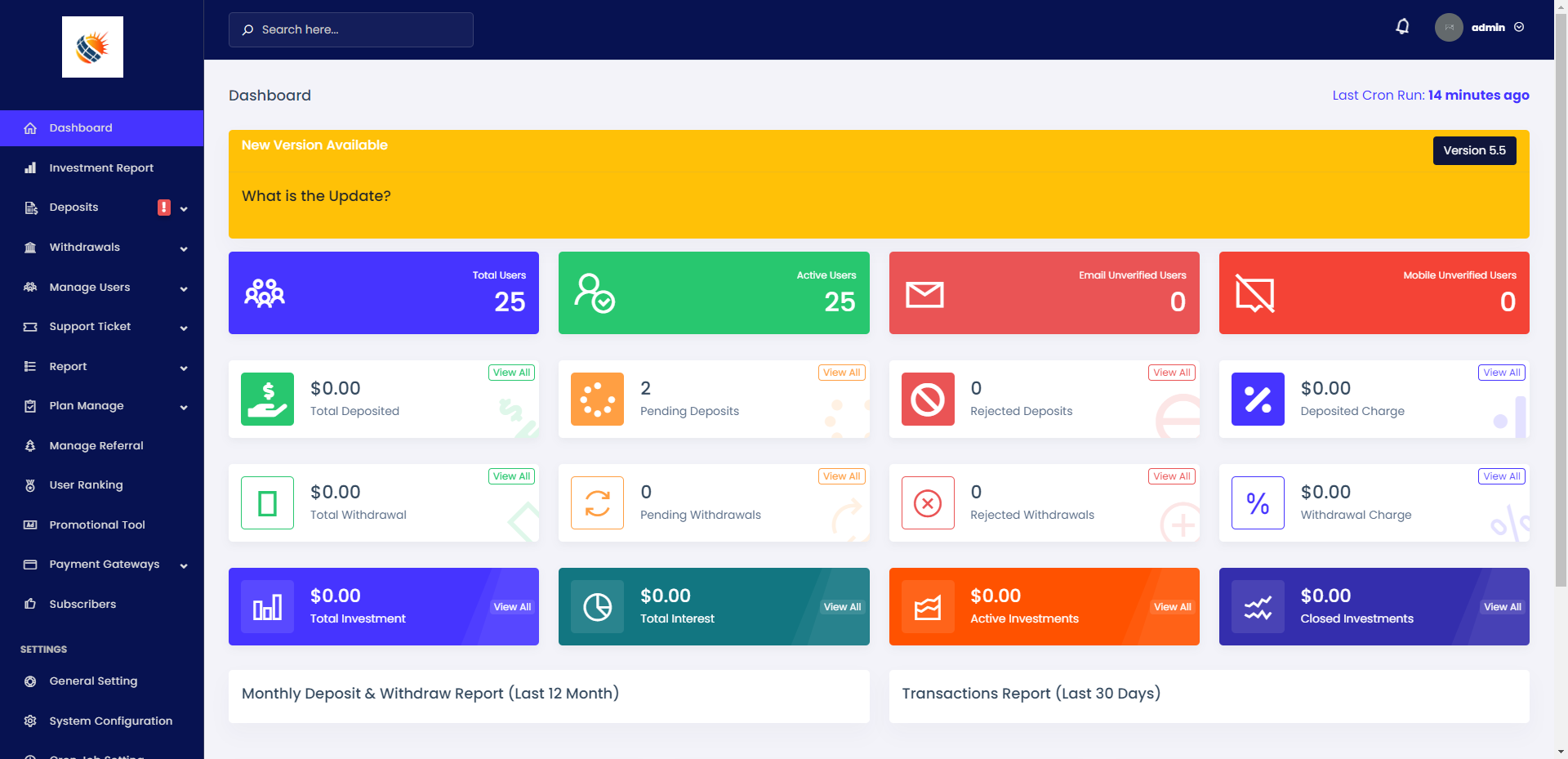 海外版UI精美AI量化区块链系统插图2