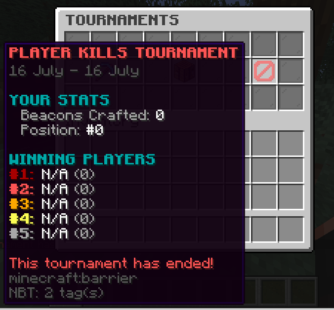 XLTournaments ✅ Ultimate Global Tournament ⭐ 插件 25+ 目标类型 [1.19 – 1.20.4] v3.17.3插图4