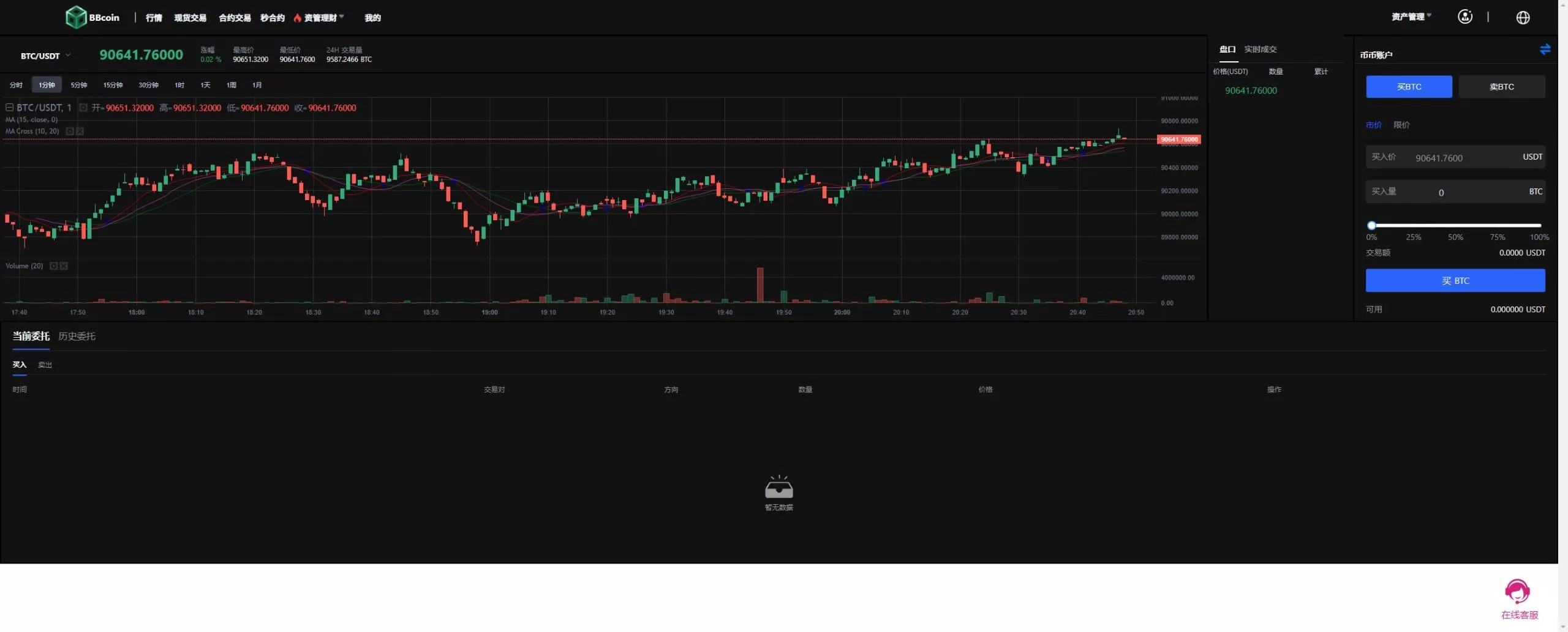 【新增dapp登陆】跟单交易所+C2C+现货+杠杆合约+期权秒合约+挖矿理财+申购+插针+交易所源码插图9