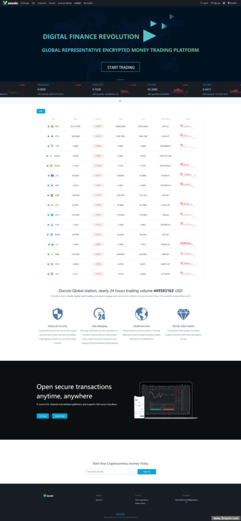 多语言交易所秒合约质押IEO认购插图3