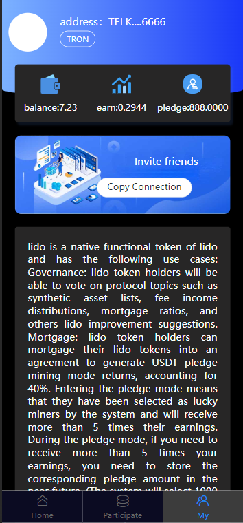 LIDO存币生息/USDT存币生息源码/自动返利+谷歌验证码+二级分销/多语言/完美运营插图1