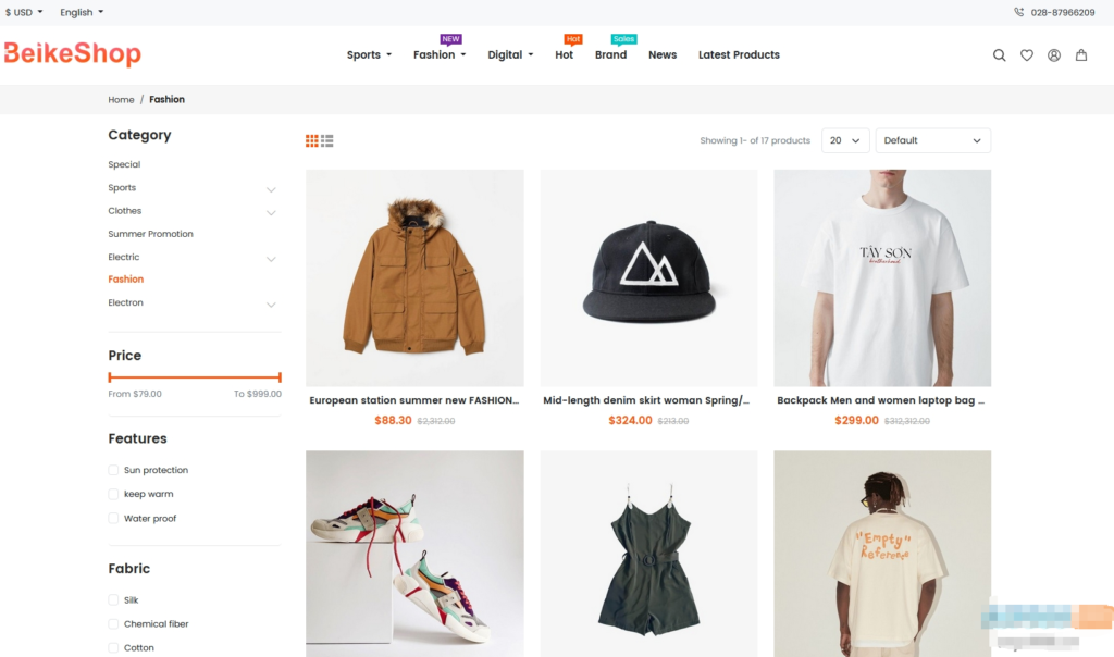 BeikeShop多国语言多货币商城系统源码基于Laravel框架插图1