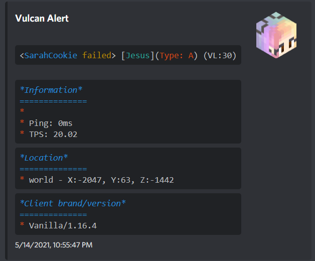 火神反作弊 |高级作弊检测 |1.7-1.20.6 2.8.9插图7
