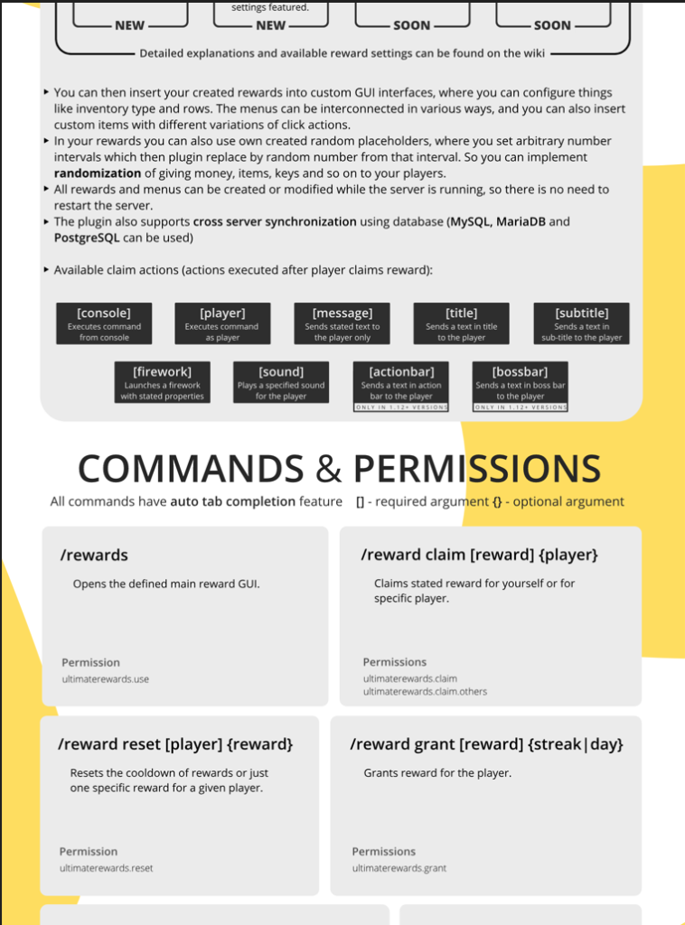 ⚡ 终极奖励 |18+ 奖励类型 [1.8 – 1.21] 2.0.0-ALPHA6插图4