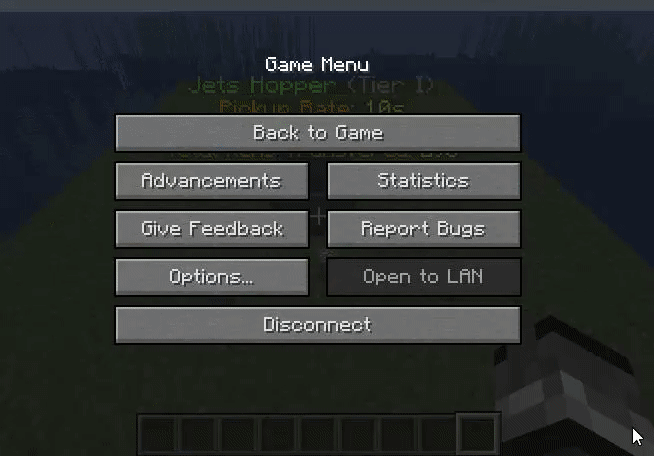 JetsHoppers |数据统计 |图形用户界面 |过滤器 |友情链接 |全息图 |1.8 – 1.20 支持 3.4.3插图8