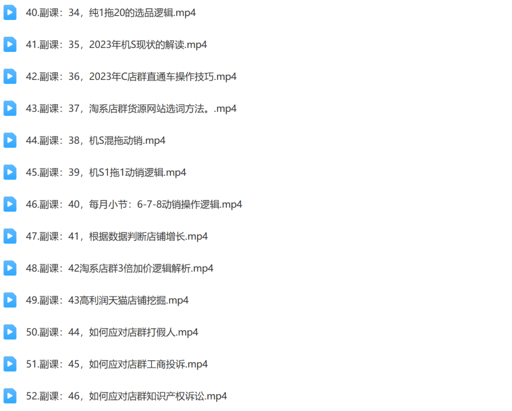 2024年全域电商矩阵109节线上课插图4