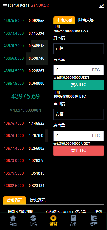 YaBi交易所/多语言海外交易所/币币交易+合约交易+期权交易+搭建教程插图4