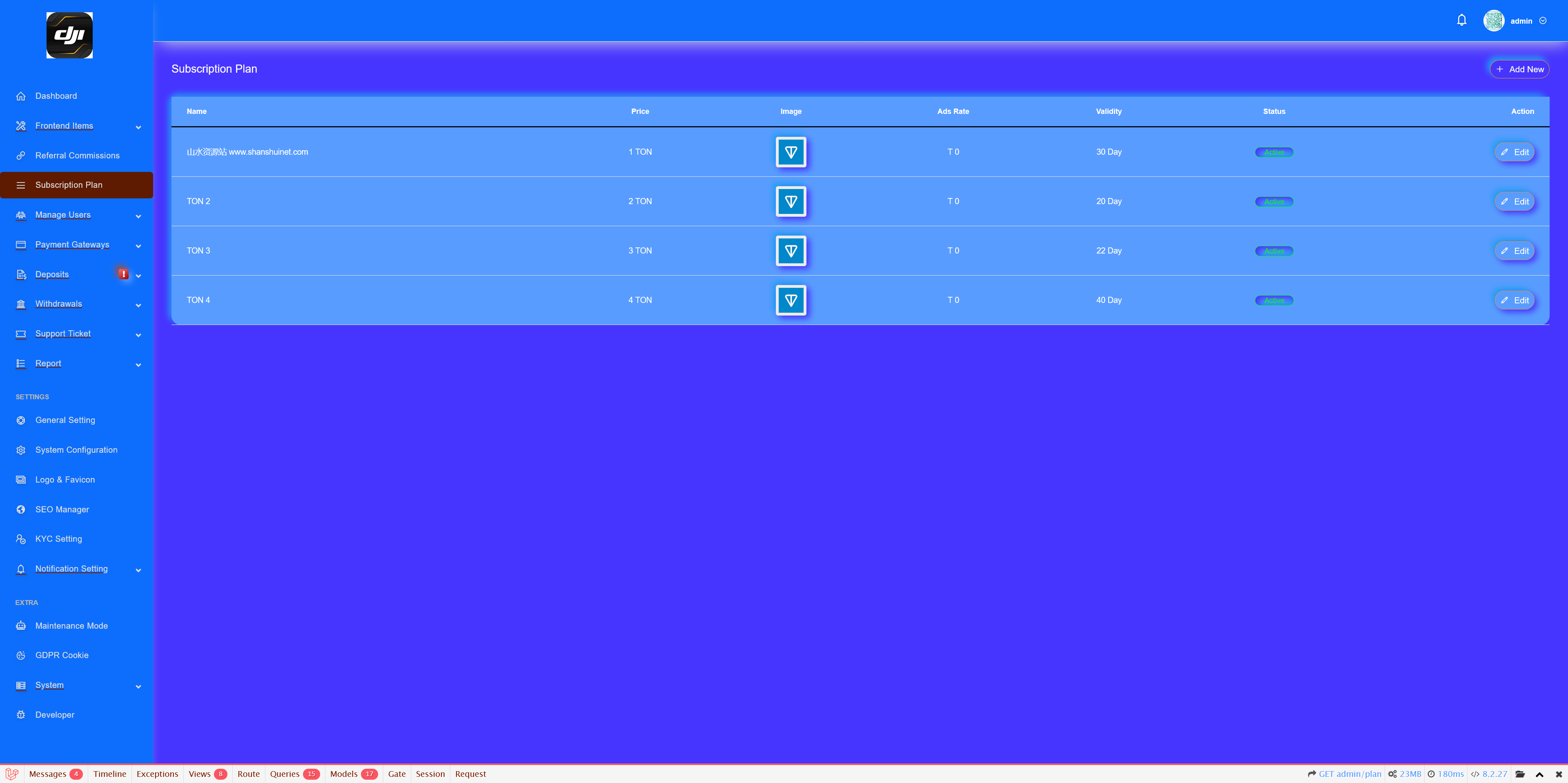 TIMI-TON海外投资理财源码/区块链投资理财系统/前端html+后端php+搭建教程插图7