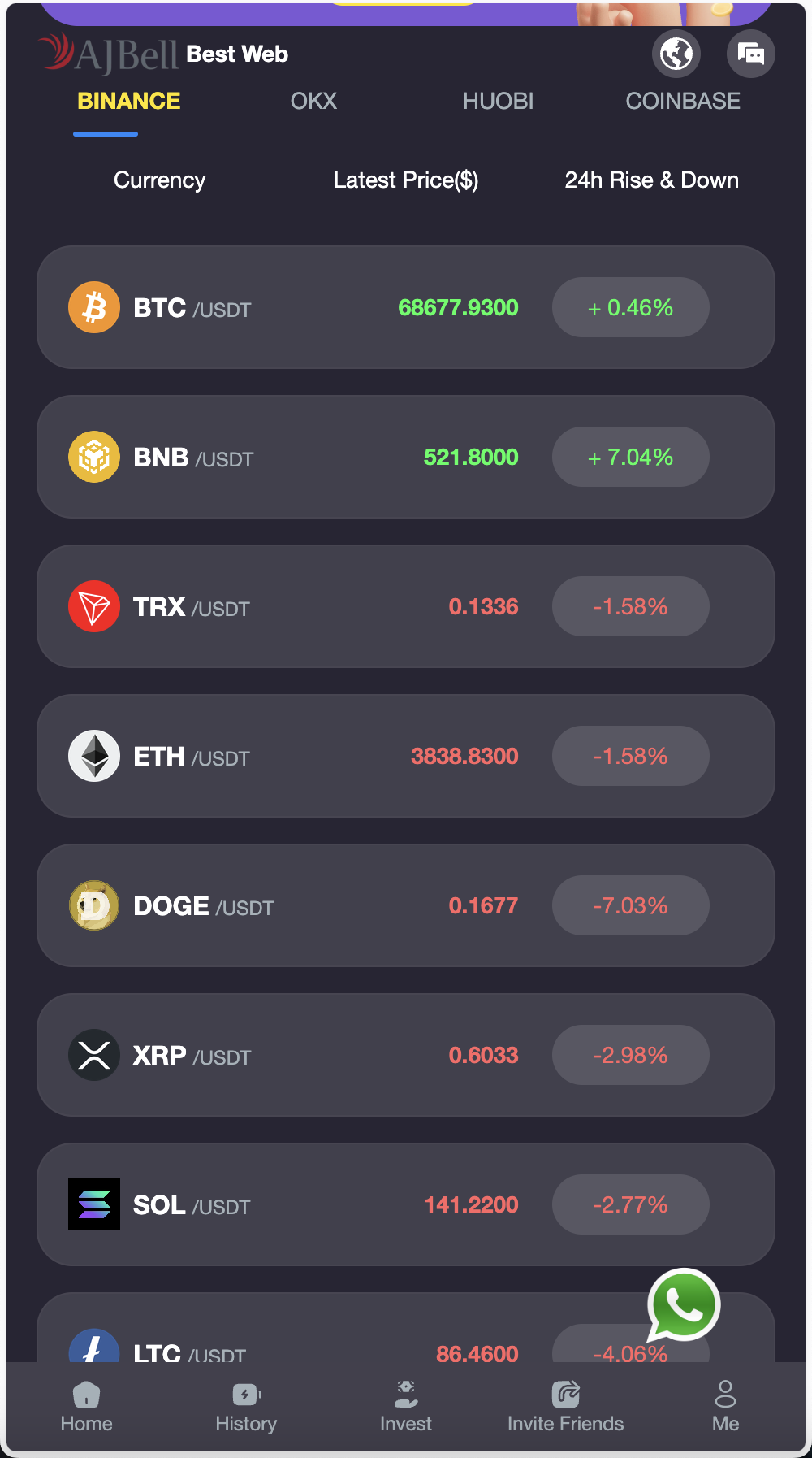 海外虚拟货币投资理财源码/前端html+后端PHP+搭建教程插图1