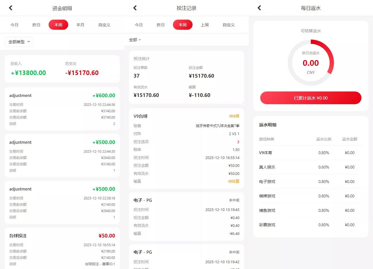 台球综合盘+内嵌客服+台球赛事聊天室+大舞台+可进行打赏插图5