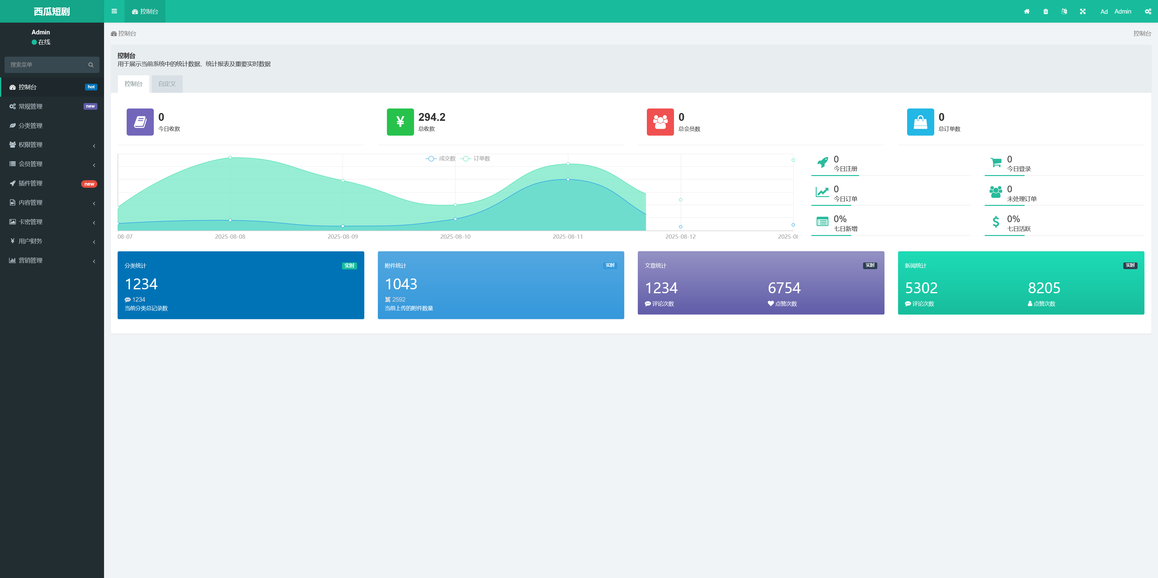 2025最新短剧小剧场程序/前端纯源码/易码支付对接/可打包双端APP+搭建教程插图8