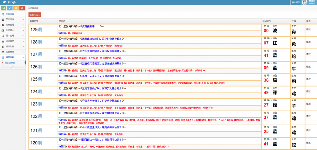 修复开奖六和心水资料论坛-独家带后台,六和计划源码程序插图4