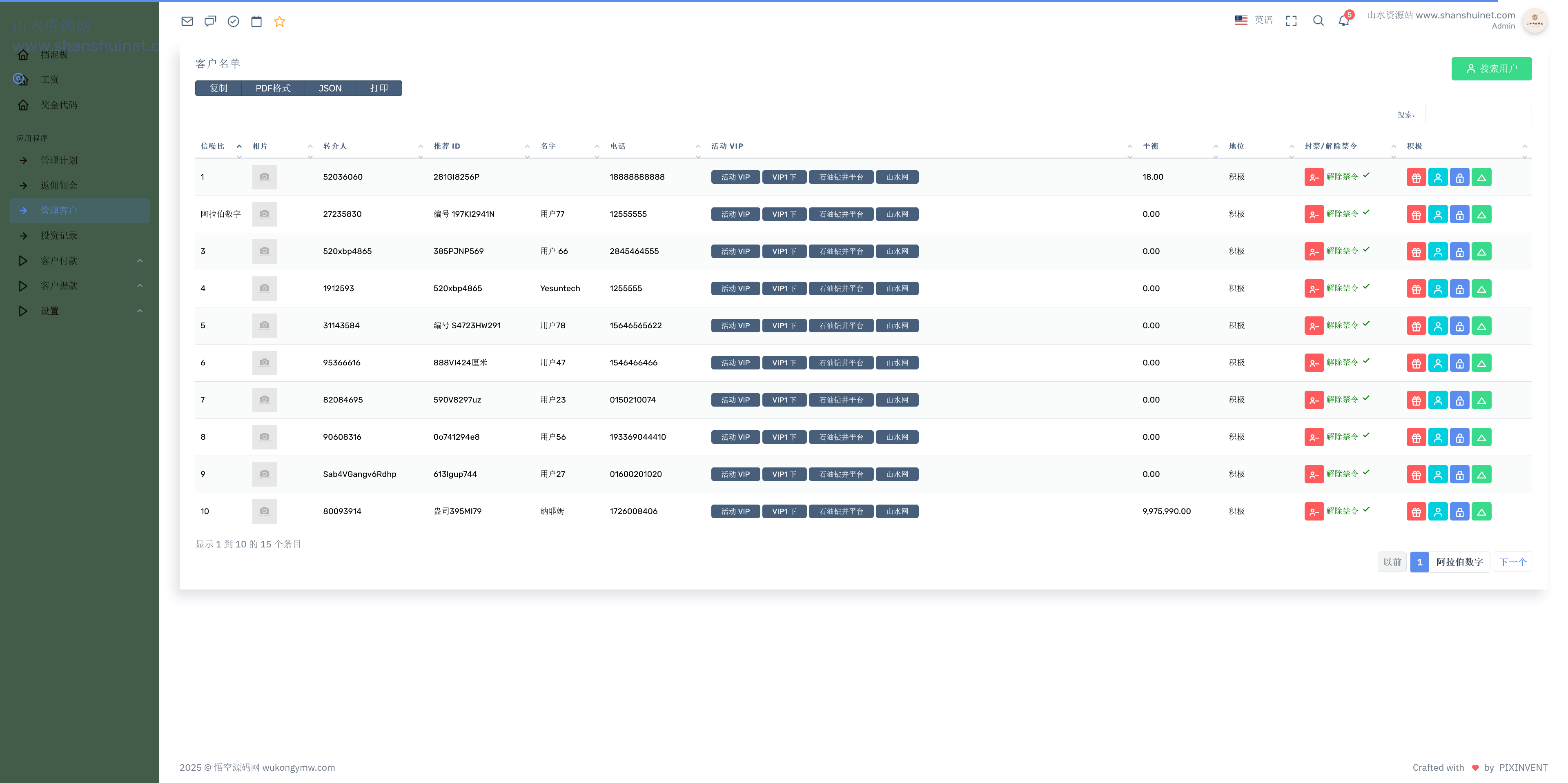 3D Holovision海外能源产品投资理财源码+搭建教程插图7
