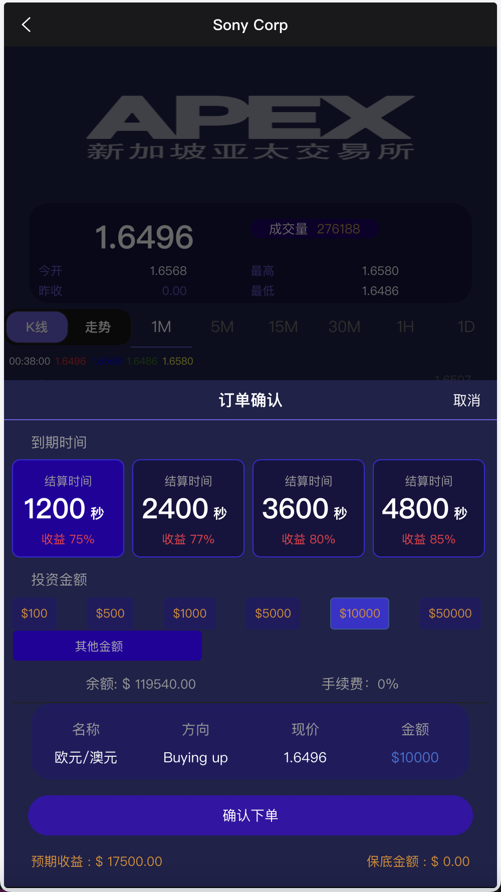 APEX多语言外汇微盘微交易所源码/单控点控+K线完好+代理分销+搭建教程插图4
