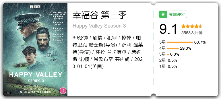 幸福谷第三季 [2023][9.1分][剧情 惊悚 犯罪][英国]-各种盘口搭建,软件开发,维护,定制