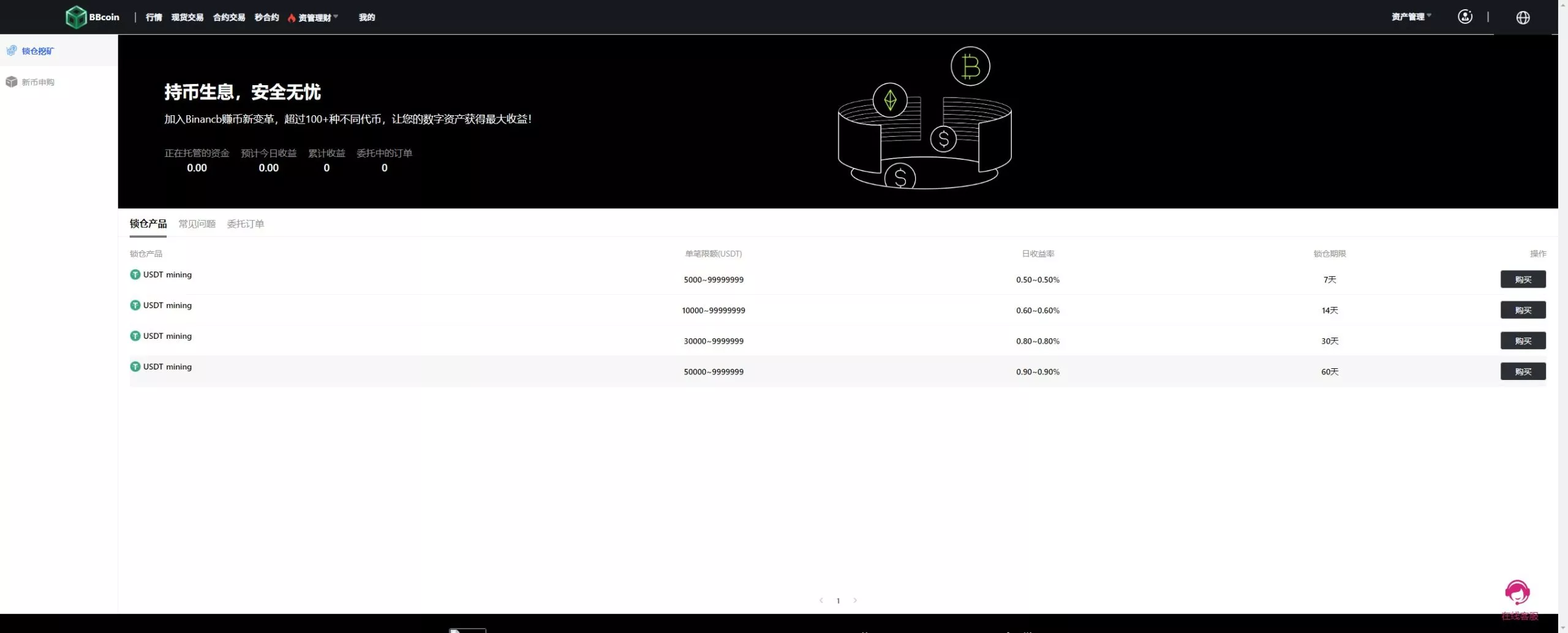 【新增dapp登陆】跟单交易所+C2C+现货+杠杆合约+期权秒合约+挖矿理财+申购+插针+交易所源码插图13