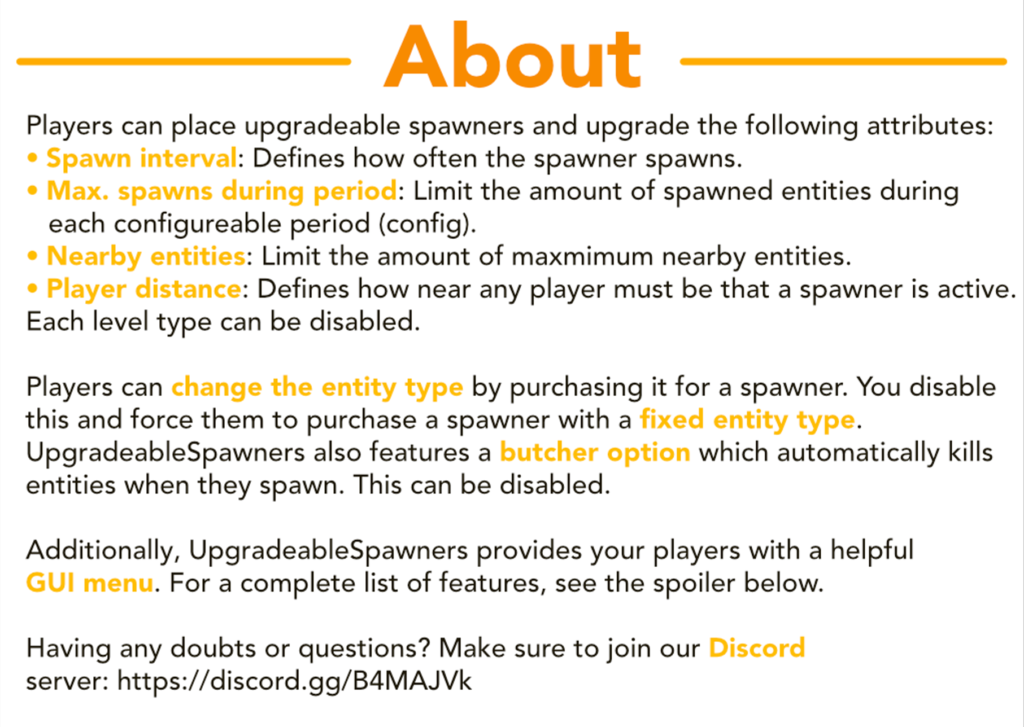 可升级的刷怪⭕笼 刷怪者关卡插件✅实体堆叠，屠夫 – 1.20 支持 4.14.2插图1